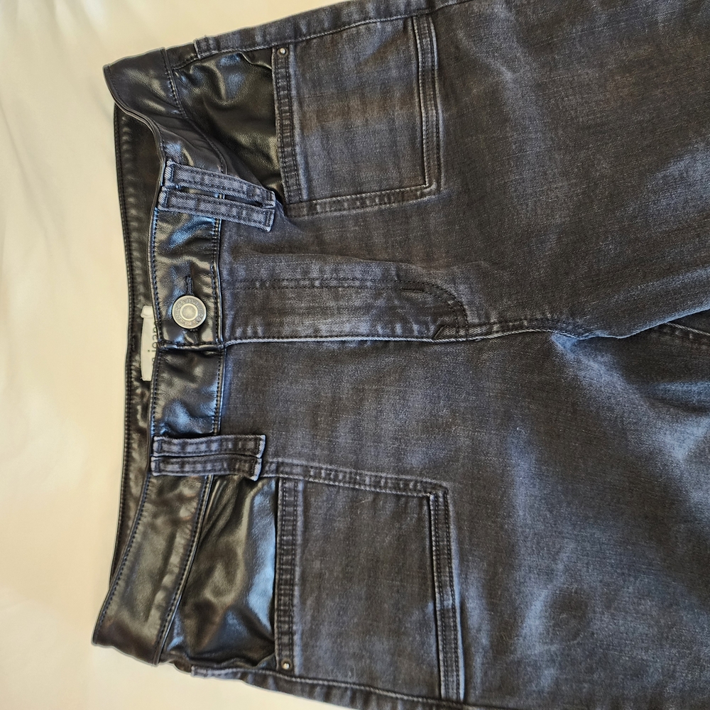 Maurices Dark Gray Straight Leg Jeans - Picture 2 of 7